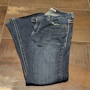 Big Star Dark Blue Straight Leg Jeans